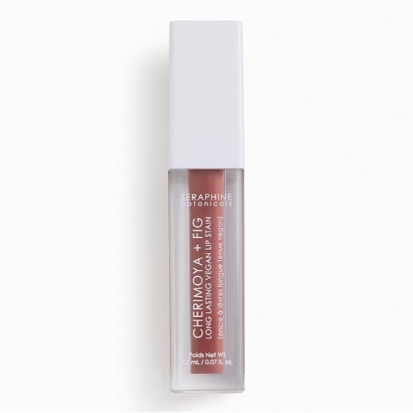 Seraphine Botanicals Cherimoya + Fig Long Lasting Vegan Lip Stain in Latte - Picture 11 of 11
